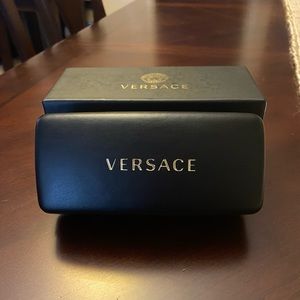 Versace sunglasses case and box. Great condition